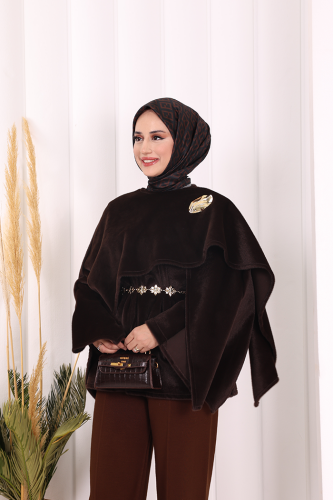 Atkı Detay Panço 70061 Kahverengi - 5