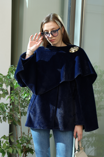 Atkı Detay Panço 70061 Lacivert - 3