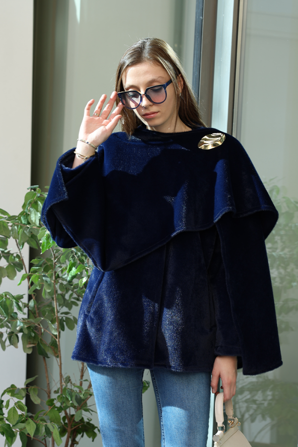 Atkı Detay Panço 70061 Lacivert - 3