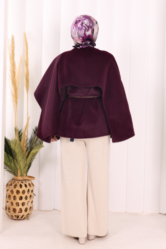 Atkı Detay Panço 70061 Mor - 4