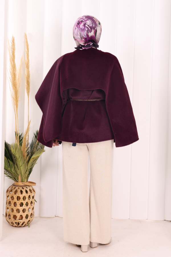 Atkı Detay Panço 70061 Mor - 4