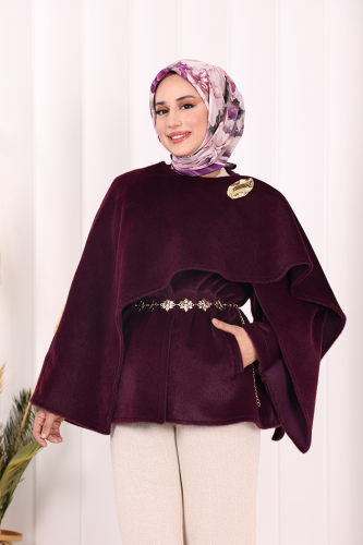 Atkı Detay Panço 70061 Mor - 5