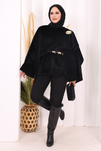 Atkı Detay Panço 70061 Siyah - 2