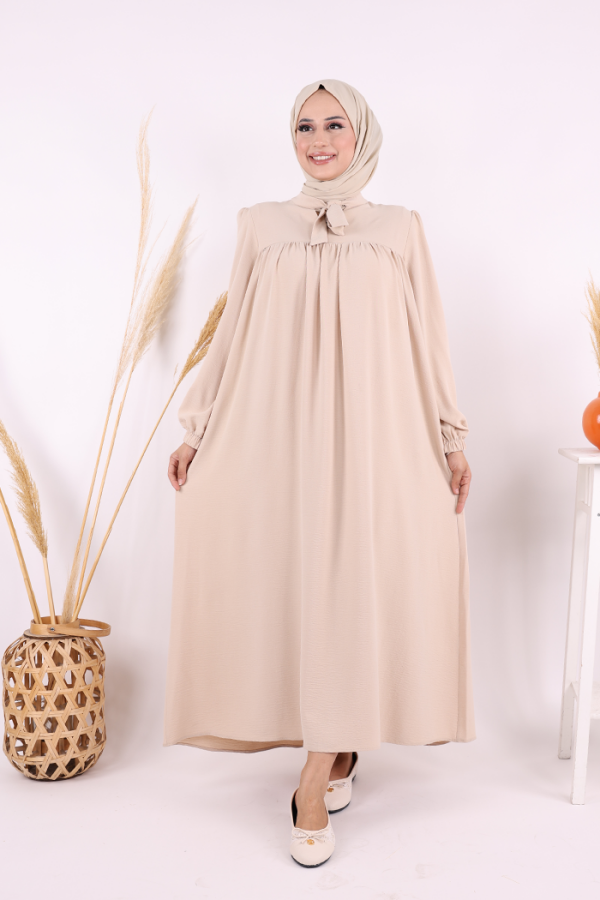 Bebekli Anne Elbisesi 3896 Taş - 1