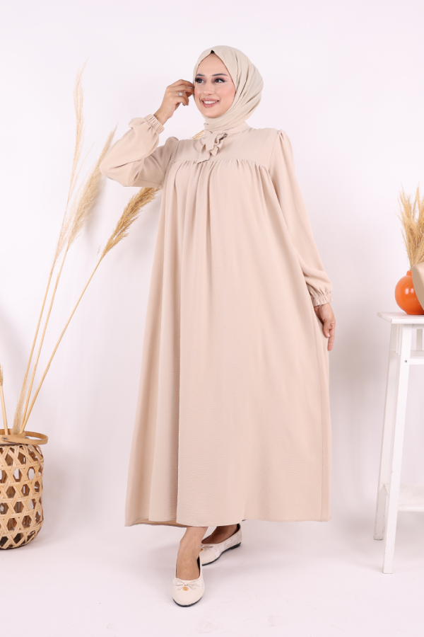 Bebekli Anne Elbisesi 3896 Taş - 2