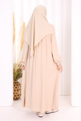 Bebekli Anne Elbisesi 3896 Taş - 4