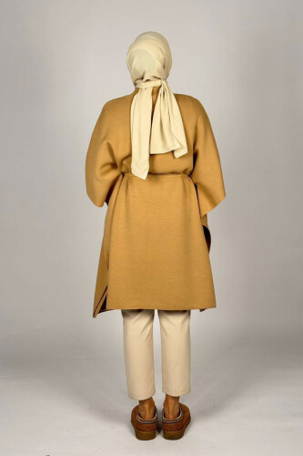Belden Bağlamalı Panço 18308 Taba - 2