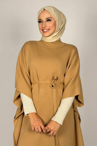 Belden Bağlamalı Panço 18308 Taba - 4