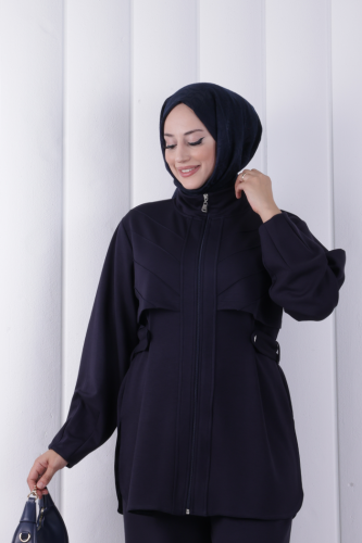 Belden Oturtmalı Oysho Takım 1210 Lacivert - 4