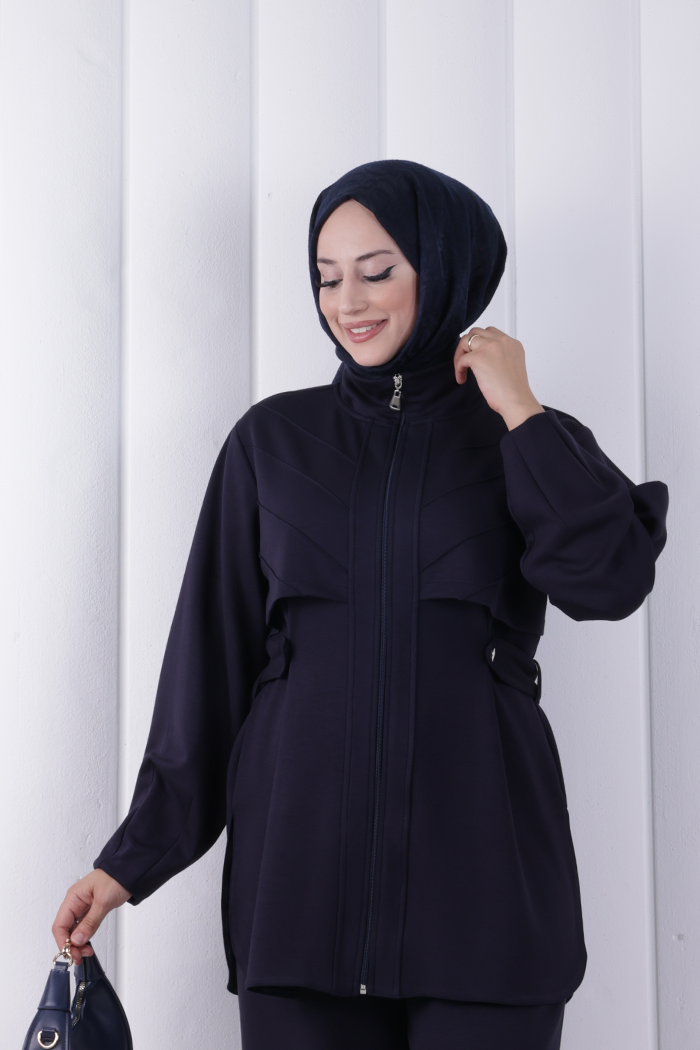 Belden Oturtmalı Oysho Takım 1210 Lacivert - 4