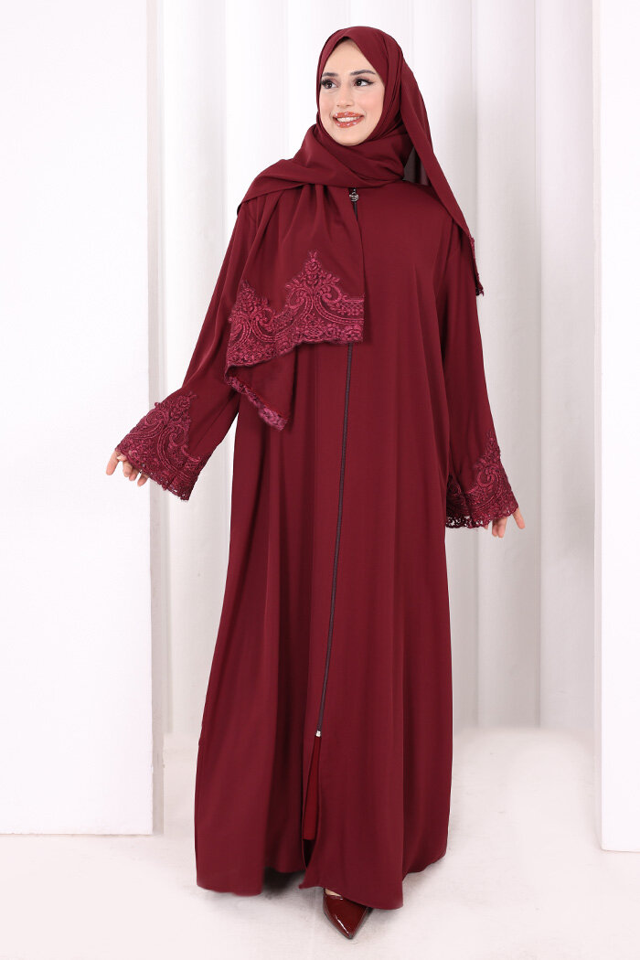 Dantelli Namaz Feracesi 6093 Mürdüm - 2