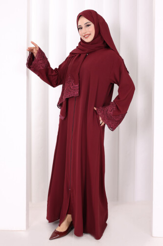 Dantelli Namaz Feracesi 6093 Mürdüm - 3