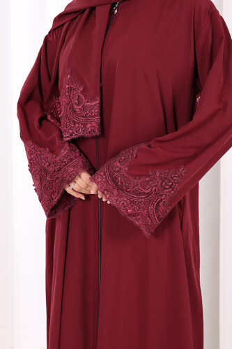 Dantelli Namaz Feracesi 6093 Mürdüm - 6