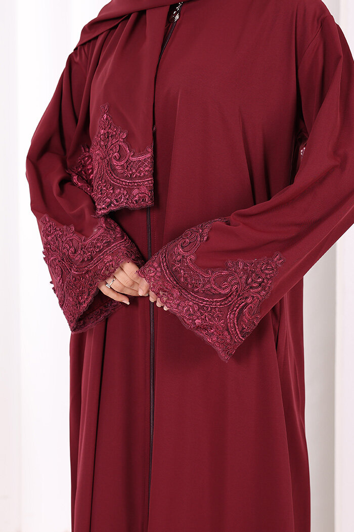 Dantelli Namaz Feracesi 6093 Mürdüm - 6