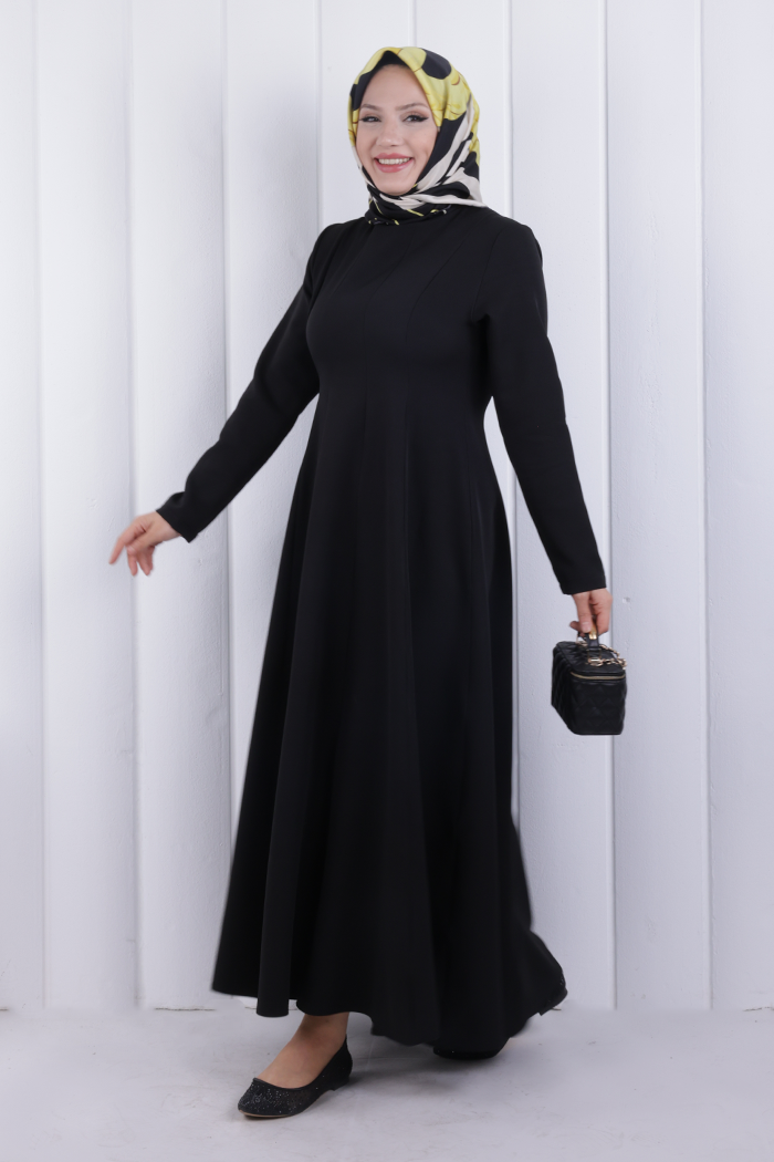 Elbise 1225 Siyah - 2