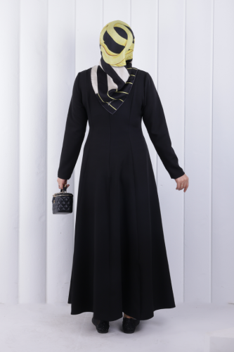 Elbise 1225 Siyah - 3
