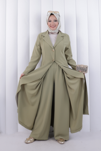 Ceket ve Pantolon Takım 1235 Haki