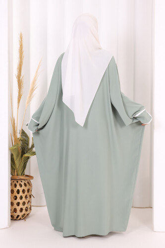 Fermuarlı Yarasakol Ferace 6002 Mint - 5