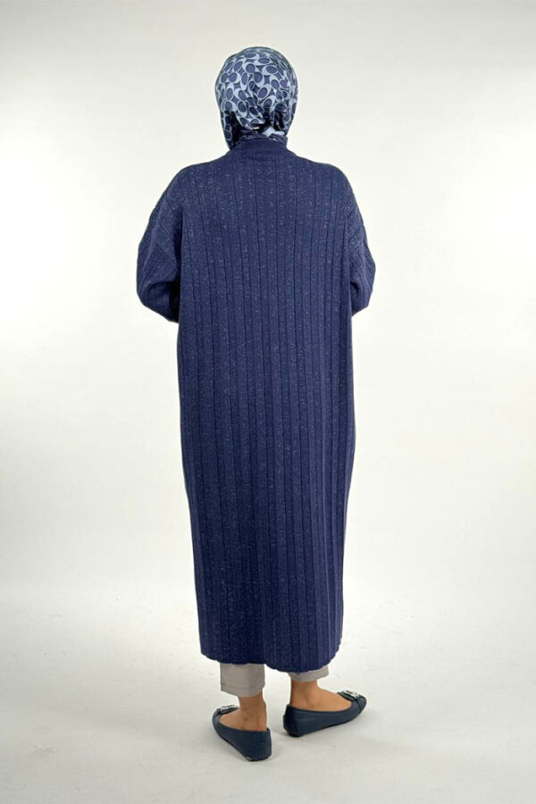 Fitilli Triko Tunik 18302 Lacivert - 2