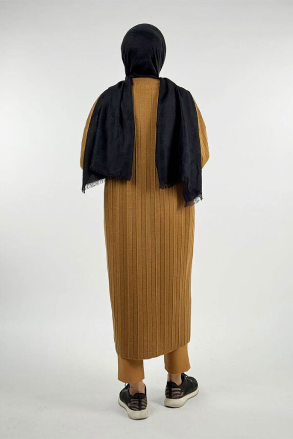 Fitilli Triko Tunik 18302 Taba - 2