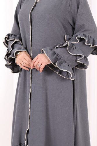 Hac Umre Ferace ŞAL HEDİYE   70018 Antrasit - 6