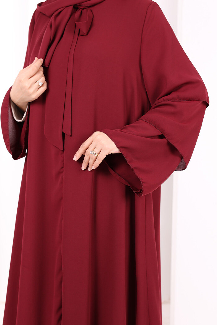 Hac Umre Ferace ŞAL HEDİYE   7052 Bordo - 5