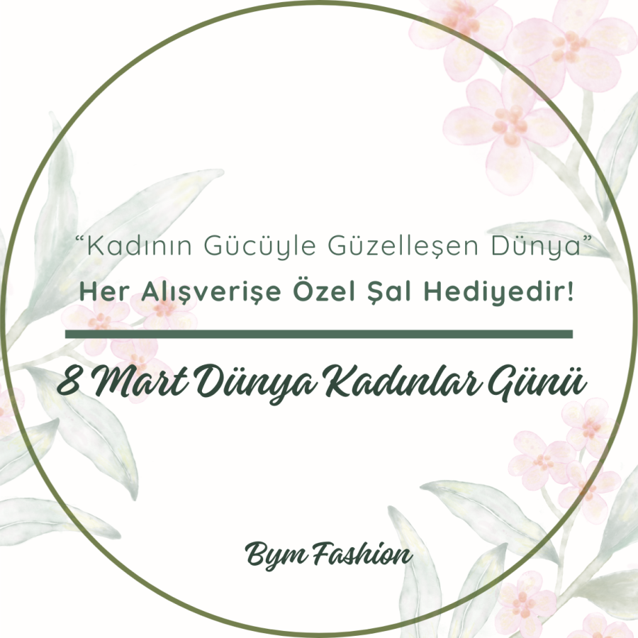 Kadınlar Gününe Özel Şal Hediye ! - 1