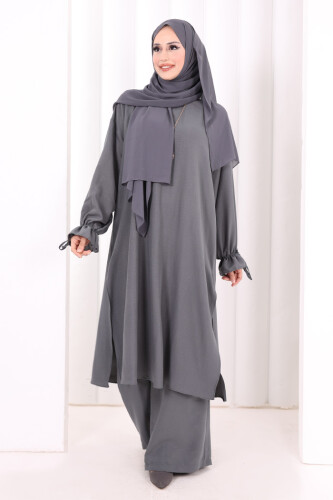 İkili Pantolonlu Takım 8029 Antrasit - 4