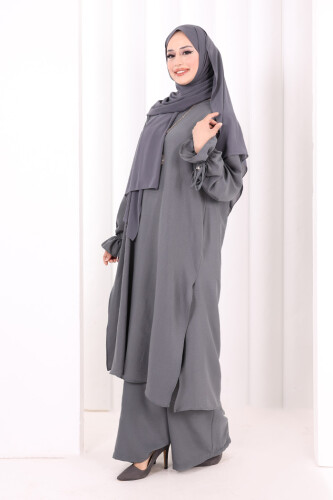 İkili Pantolonlu Takım 8029 Antrasit - 5