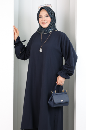 İkili Pantolonlu Takım 8029 Lacivert - 5