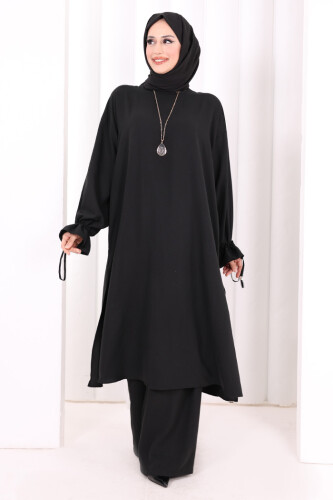 İkili Pantolonlu Takım 8029 Siyah