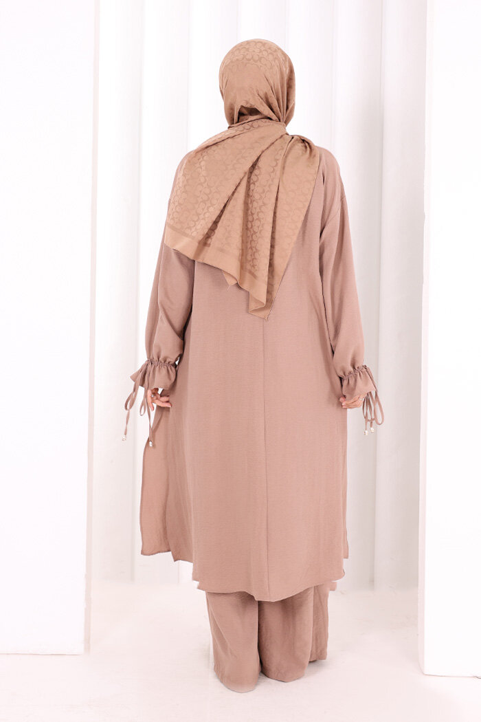 İkili Pantolonlu Takım 8029 Somon - 4