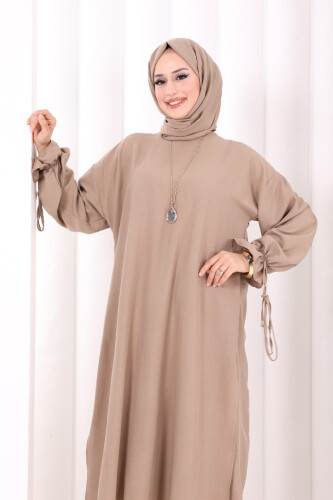 İkili Pantolonlu Takım 8029 Vizon - 5