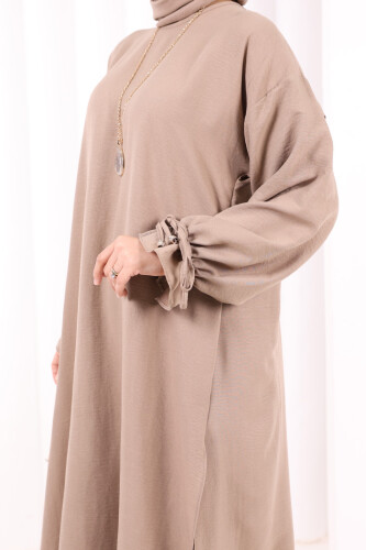 İkili Pantolonlu Takım 8029 Vizon - 6