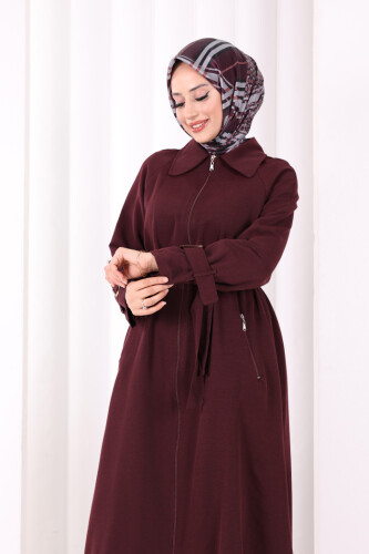 Kap Pantolonlu Takım 7074 Mürdüm - 5