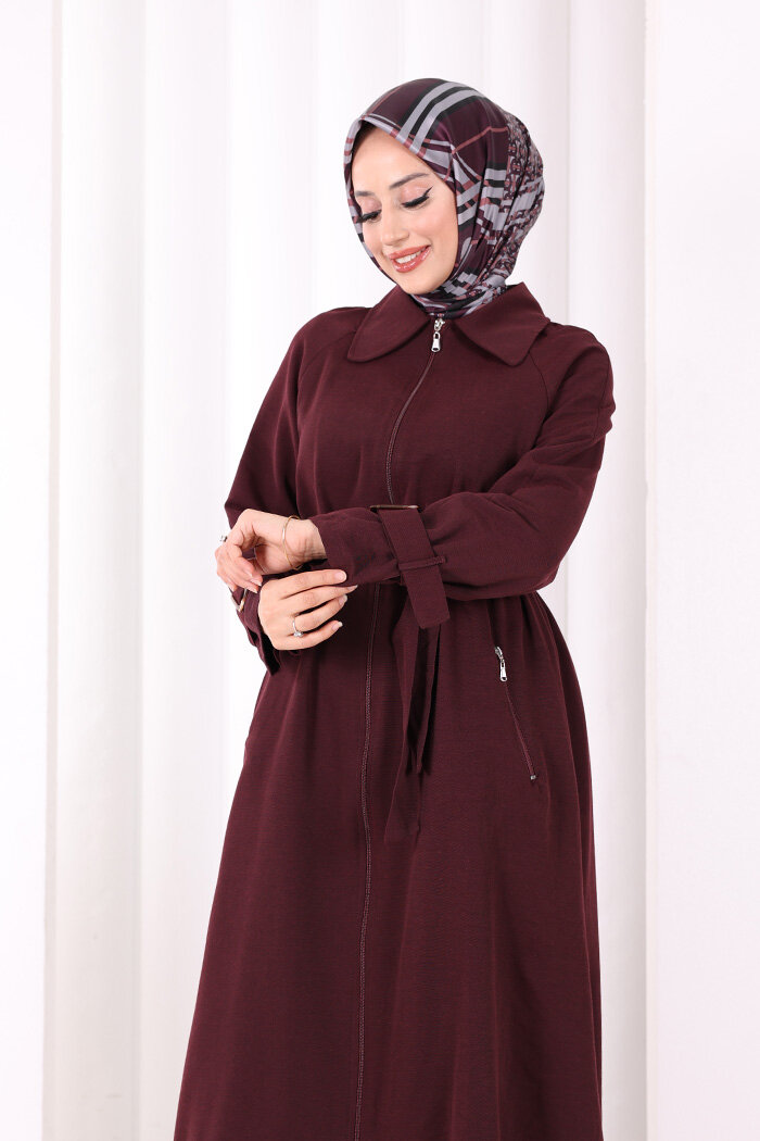 Kap Pantolonlu Takım 7074 Mürdüm - 5