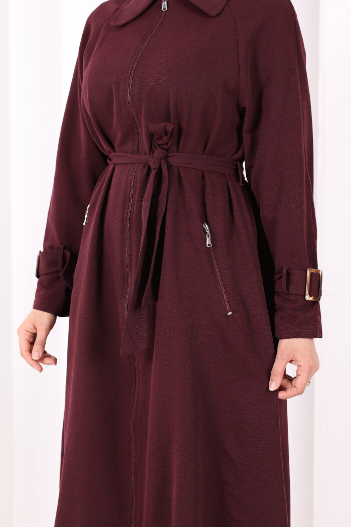 Kap Pantolonlu Takım 7074 Mürdüm - 6