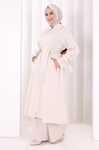 Kap Pantolonlu Takım 7074 Taş - 2