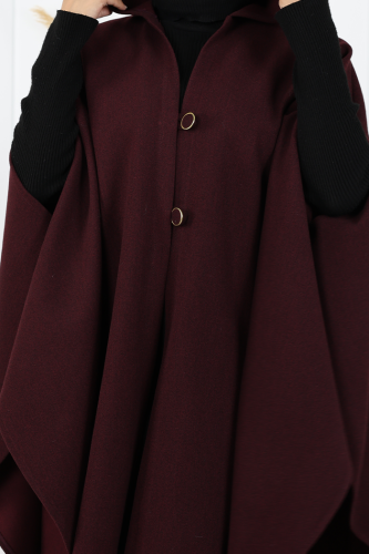 Kaşe Panço 70037 Bordo - 7