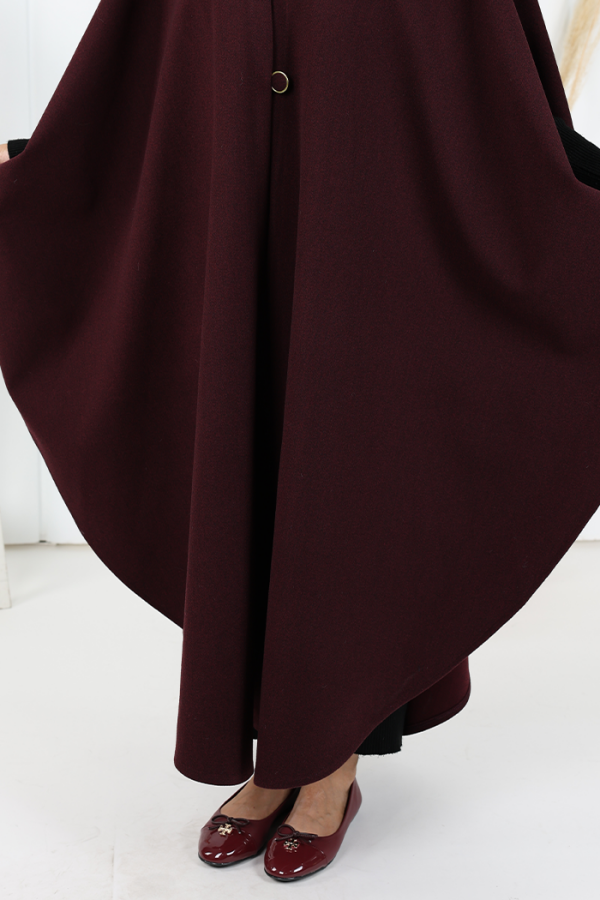 Kaşe Panço 70037 Bordo - 8