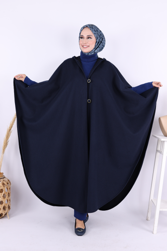 Kaşe Panço 70037 Lacivert - Bym Fashion