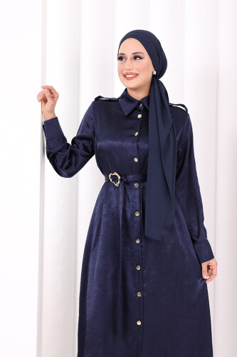 Kemerli İkili Takım 8024 Lacivert - 4