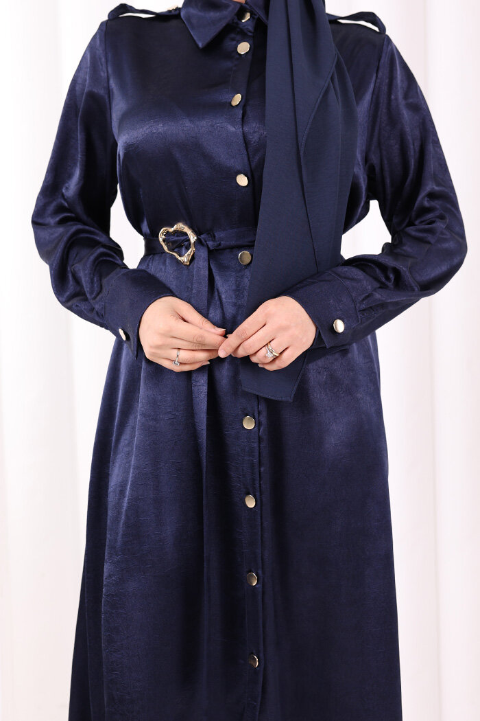 Kemerli İkili Takım 8024 Lacivert - 5