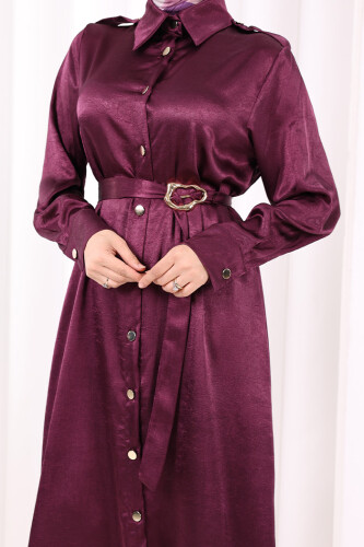 Kemerli İkili Takım 8024 Mürdüm - 6