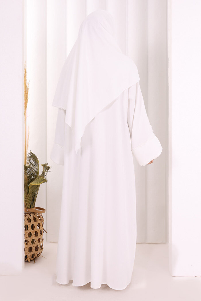 Keten Takım Şal Hediyelidir 7067 Ekru - 5