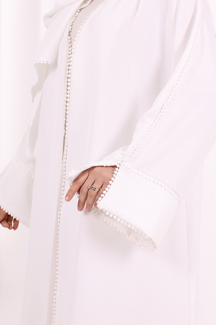 Keten Takım Şal Hediyelidir 7067 Ekru - 7