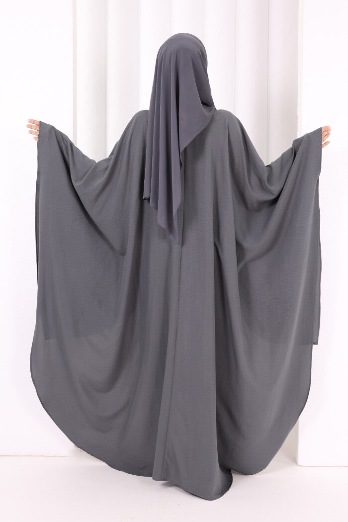 Kolyeli Tunik Pantolon Takım 8026 Antrasit - 5