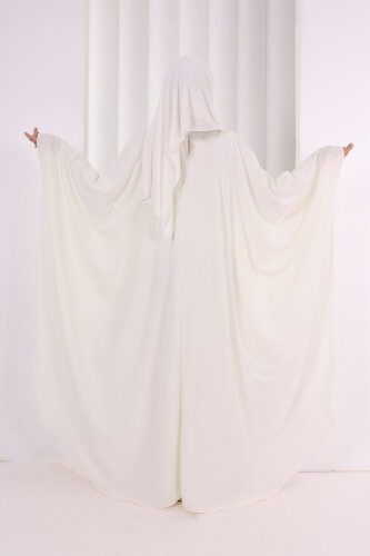 Kolyeli Tunik Pantolon Takım 8026 Ekru - 5