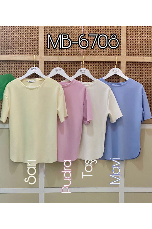 6708 T-SHIRT Mavi - 3
