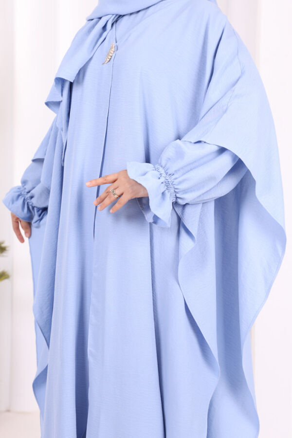 Pançolu Elbise Takım 8002 Bebe Mavisi - 6